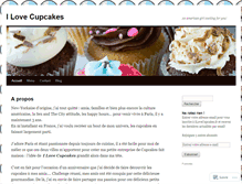 Tablet Screenshot of cupcakesparis.wordpress.com