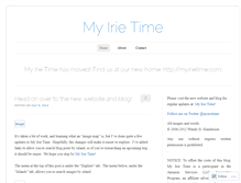 Tablet Screenshot of irietime.wordpress.com