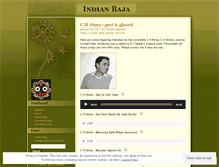 Tablet Screenshot of indianbaja.wordpress.com