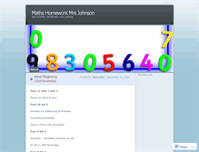 Tablet Screenshot of bwmathssjo.wordpress.com