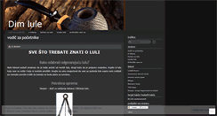 Desktop Screenshot of dimlule.wordpress.com