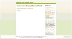 Desktop Screenshot of gonagpur.wordpress.com