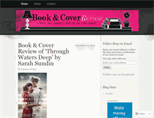 Tablet Screenshot of bookandcoverreview.wordpress.com