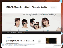 Tablet Screenshot of musicboysliveinabsolutequality.wordpress.com