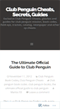 Mobile Screenshot of clubpengagency.wordpress.com