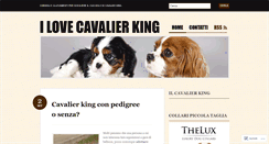 Desktop Screenshot of cavalierking.wordpress.com