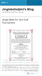 Mobile Screenshot of jinglebells4jimi.wordpress.com