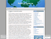 Tablet Screenshot of blogpoliticaexterna.wordpress.com