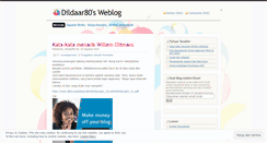 Desktop Screenshot of dildaar80.wordpress.com