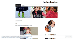 Desktop Screenshot of louise13.wordpress.com