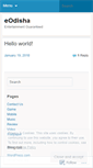 Mobile Screenshot of eodisha.wordpress.com