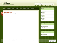 Tablet Screenshot of eodisha.wordpress.com