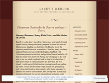 Tablet Screenshot of laceyinfrance.wordpress.com