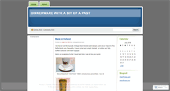 Desktop Screenshot of karinsvintagedinnerware.wordpress.com