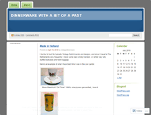 Tablet Screenshot of karinsvintagedinnerware.wordpress.com