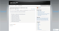 Desktop Screenshot of amitpatelinfo.wordpress.com