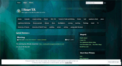 Desktop Screenshot of iheartya.wordpress.com