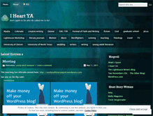 Tablet Screenshot of iheartya.wordpress.com