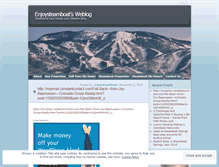 Tablet Screenshot of enjoysteamboat.wordpress.com