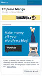 Mobile Screenshot of empressmaruja.wordpress.com