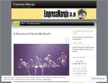 Tablet Screenshot of empressmaruja.wordpress.com