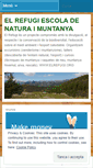 Mobile Screenshot of elrefugicomunicacions.wordpress.com