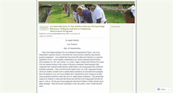 Desktop Screenshot of communitybasedlearning.wordpress.com