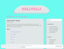 Tablet Screenshot of kellyelli333.wordpress.com