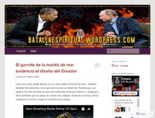 Tablet Screenshot of batallaespiritual.wordpress.com
