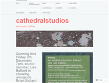 Tablet Screenshot of cathedralstudios.wordpress.com