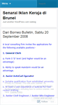 Mobile Screenshot of iklankeraja.wordpress.com