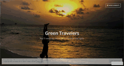 Desktop Screenshot of greentravelers.wordpress.com