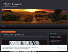 Tablet Screenshot of pilgrimtraveller.wordpress.com