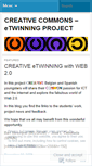 Mobile Screenshot of creativecommonsetwinning.wordpress.com