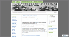 Desktop Screenshot of correctionofficersgoingwrong.wordpress.com