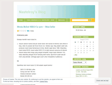 Tablet Screenshot of nastelroy.wordpress.com