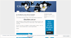 Desktop Screenshot of eltuxlibre.wordpress.com