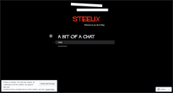 Desktop Screenshot of iamsteelix.wordpress.com