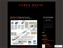 Tablet Screenshot of cargohouse.wordpress.com