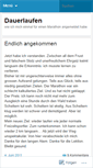 Mobile Screenshot of dauerlaufen.wordpress.com