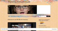 Desktop Screenshot of ellajoandgrandmapattibear.wordpress.com