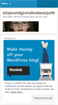Mobile Screenshot of ellajoandgrandmapattibear.wordpress.com