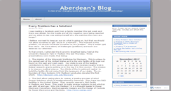 Desktop Screenshot of aberdeanjim.wordpress.com