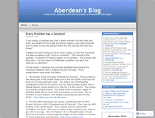 Tablet Screenshot of aberdeanjim.wordpress.com