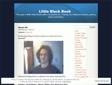 Tablet Screenshot of littleblackbook.wordpress.com