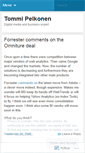 Mobile Screenshot of pelkonen.wordpress.com