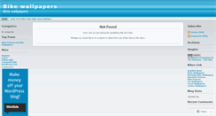 Desktop Screenshot of bikewallpapers.wordpress.com