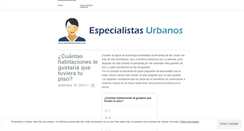 Desktop Screenshot of especialistasurbanos.wordpress.com