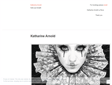 Tablet Screenshot of katharinearnold.wordpress.com