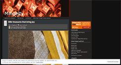 Desktop Screenshot of mingeiworldarts.wordpress.com